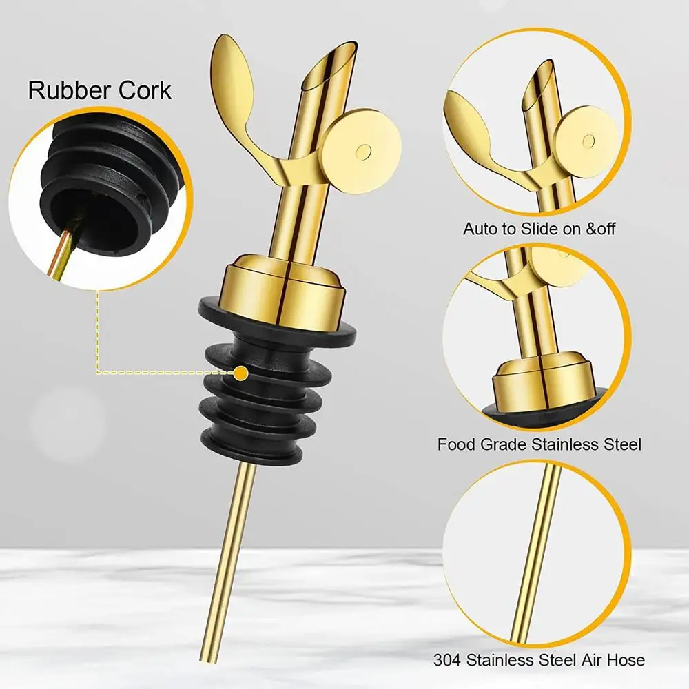 1PC Stainless Steel Bottle Pou - огляд і ціна Wine Aerator Pour