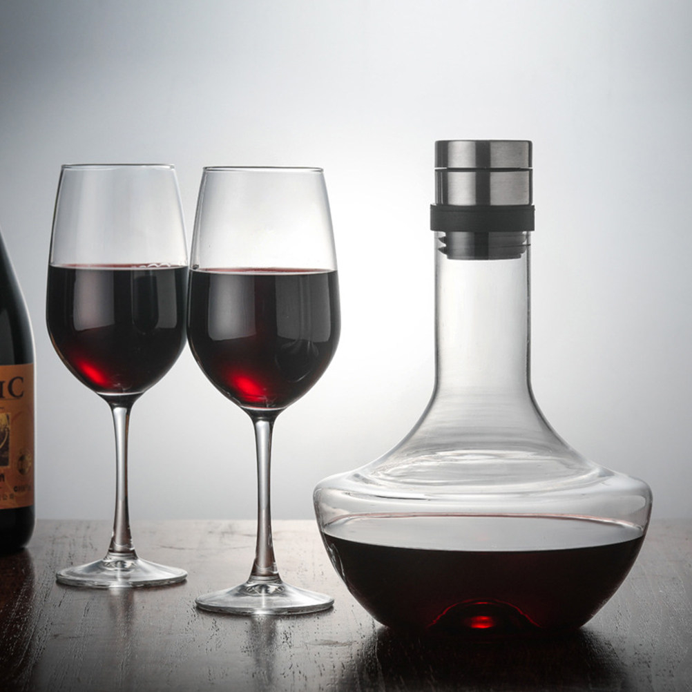 1Pcs Glass Wine Decanter 1000M - огляд і ціна Wine Aerator Pour
