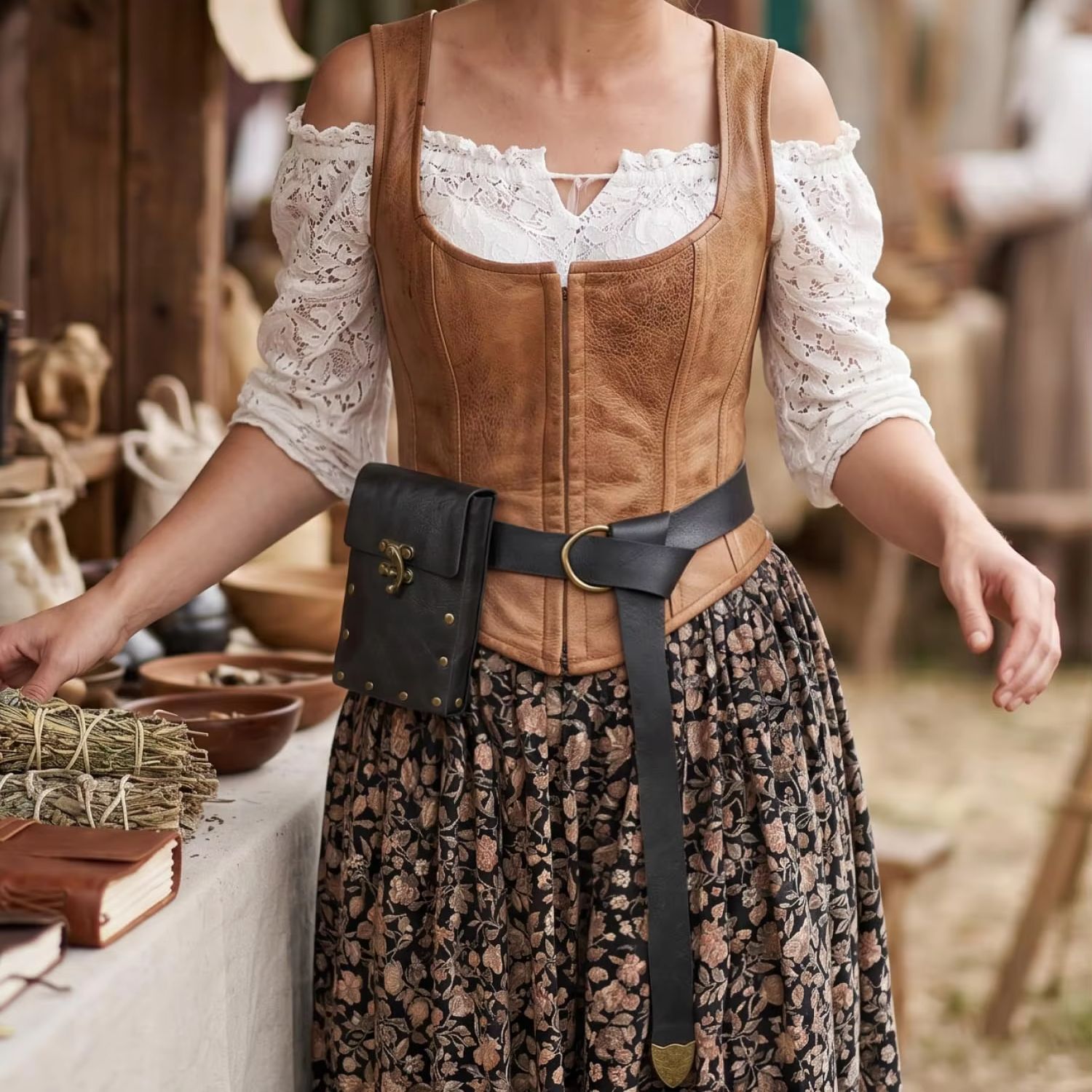 PU Leather Medieval Waist Belt - огляд і ціна Cocktail Shaker Set